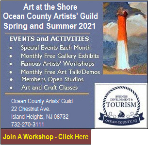 Ocean County Artists' Guild Classes and Workshops