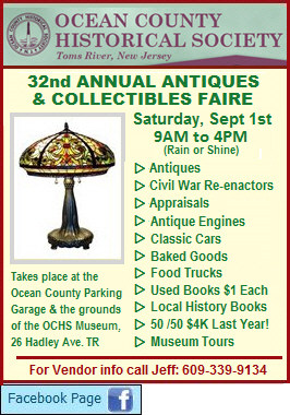 Ocean County Historical Society - Antiques and Collectibles Show